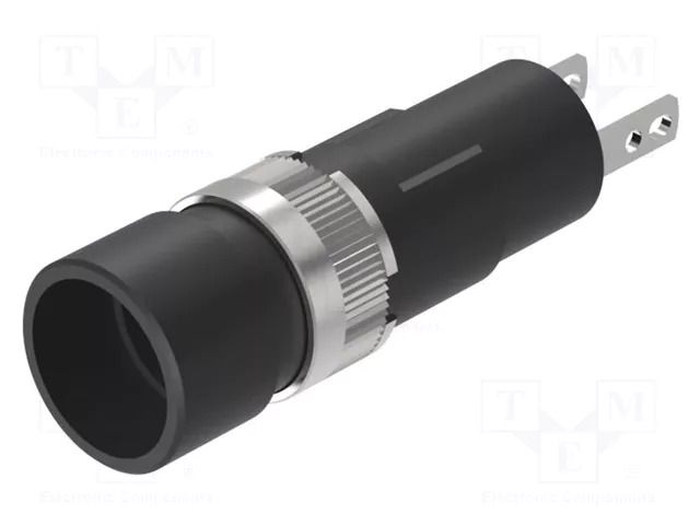 Indicator: body; Ø8mm; 19; connectors; plastic; Face dim: Ø9mm EAO 19-030.005