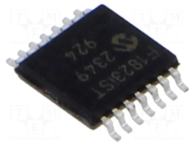 IC: PIC microcontroller; 32MHz; 1.8÷5.5VDC; SMD; TSSOP14; PIC16 MICROCHIP TECHNOLOGY PIC16F1823-I/ST