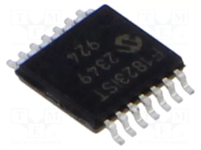 IC: PIC microcontroller; 32MHz; 1.8÷5.5VDC; SMD; TSSOP14; PIC16 MICROCHIP TECHNOLOGY PIC16F1823-I/ST