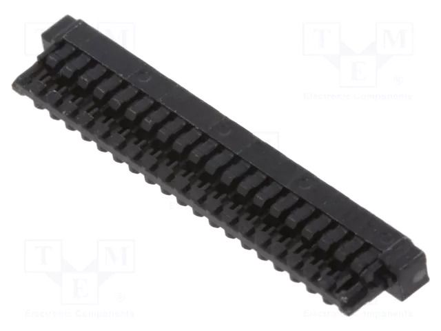 Connector: wire-board; crimped; SignalBee; PIN: 20; w/o contacts HIROSE DF52-20P-0.8C