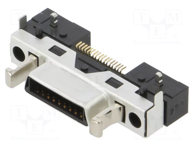 Connector: D-Sub; PIN: 17; socket; male; THT; Locking: with latch; DH HIROSE DH60A-17P