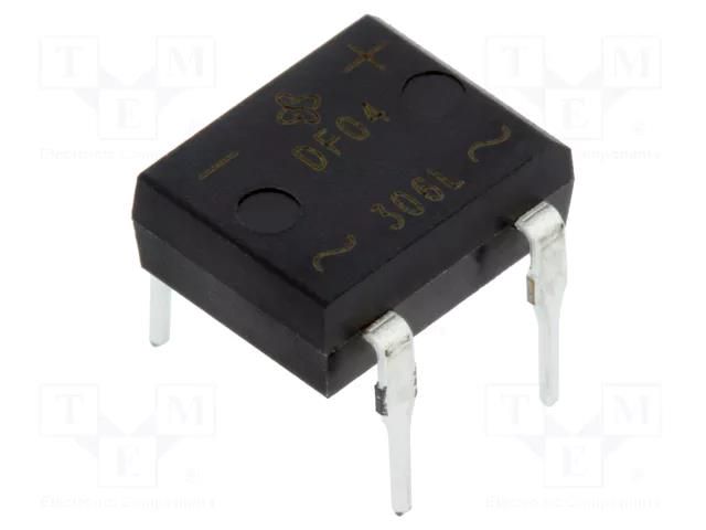 Bridge rectifier: single-phase; Urmax: 400V; If: 1A; Ifsm: 50A; DFM VISHAY DF04M-E3/45