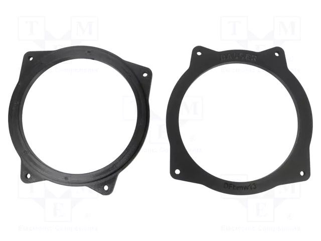 Spacer ring; 165mm; BMW; BMW i4; 2pcs; PETG BASSER PETG.DPBMW13