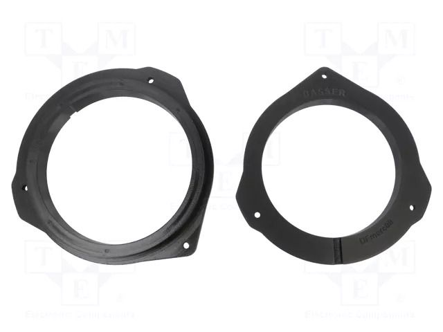 Spacer ring; 165mm; Mercedes; Mercedes GLK-Class; 2pcs; PETG BASSER PETG.DPMERC08