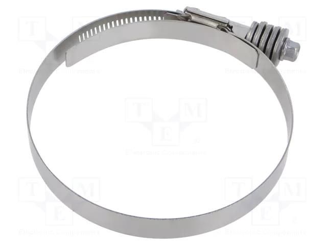 Worm gear clamp; walk-in coolers; W: 16mm; Clamping: 108÷130mm MPC INDUSTRIES FG16W3108130