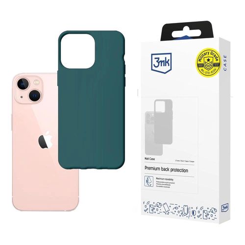 Case for iPhone 14 Plus from the 3mk Matt Case series - dark green, 3mk Protection 5903108476621