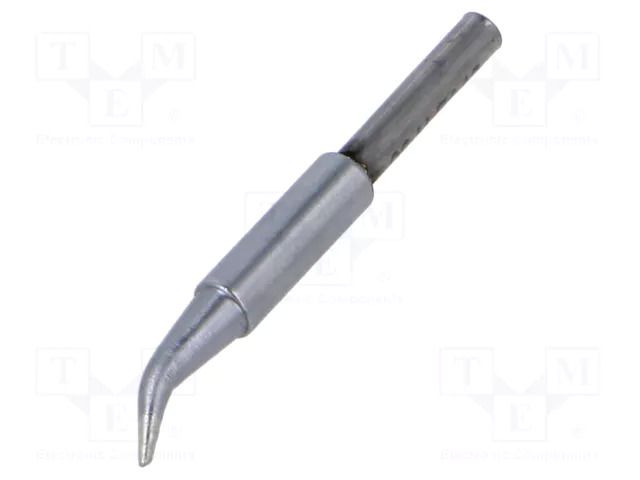 Tip; bent,conical sloped; 0.43mm; for hot tweezers QUICK QUICK-TSS06-H
