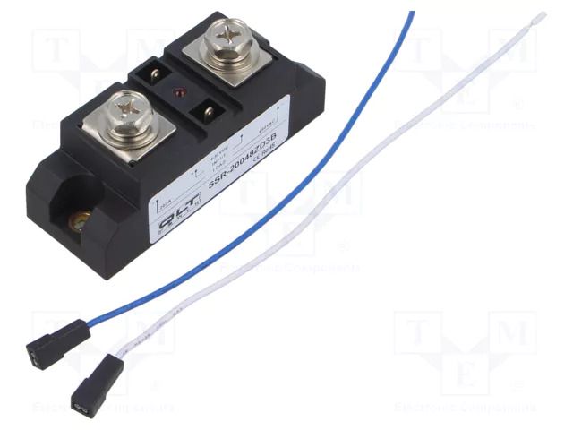 Relay: solid state; Ucntrl: 4÷32VDC; 200A; 44÷480VAC; SSR-Z QLT POWER SSR-20048ZD3B