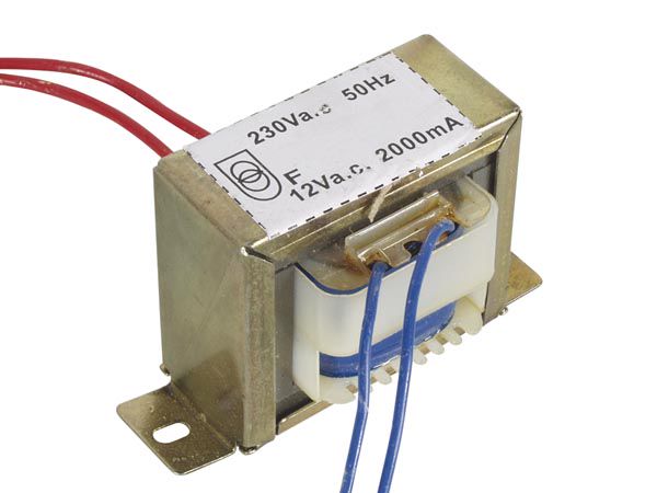 OPEN-FRAME TRANSFORMER 24 VA 1 x 12 V~ 2000 mA max. 112024C 5410329337841; 5410329523954