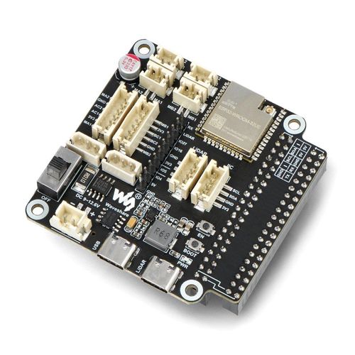 General Driver board - multifunctional robot controller - ESP32 - WiFi, Bluetooth, ESP-NOW - Waveshare 23730 WSR-22832