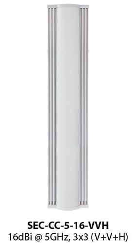 RF Elements SEC-CC-5-16-VVH | Sector antenna | MIMO, 5GHz, 16dBi, 3x RP-SMA, RF ELEMENTS SEC-CC-5-16-VVH 4718050308620