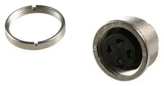 CIRCULAR, RECEPTACLE, 3 WAY, PANEL 09 0308 00 03