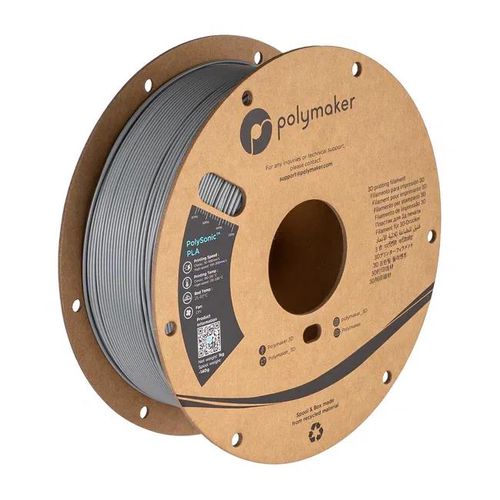 Filament Polymaker PolySonic High Speed PLA 1,75mm 1kg - Grey PLM-23936 6938936713975