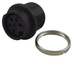 SOCKET, PANEL, 5WAY T 3377 000