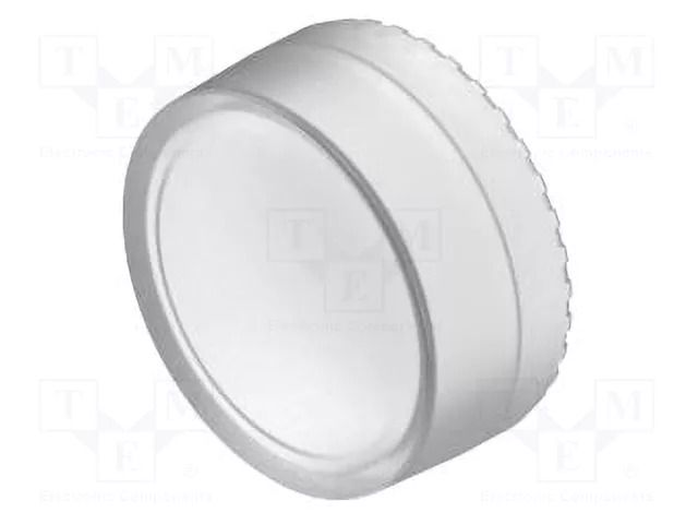 Actuator lens; OptoHiT; colourless; plastic; Ø23.7mm EAO 704.611.7