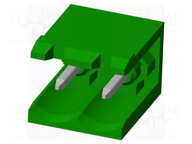 Connector: pluggable terminal block; socket; male; OQ; 20A; 300V AMPHENOL ANYTEK OQ0253510000G
