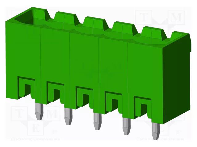 Connector: pluggable terminal block; socket; male; OQ; 20A; 300V AMPHENOL ANYTEK OQ0571500000G