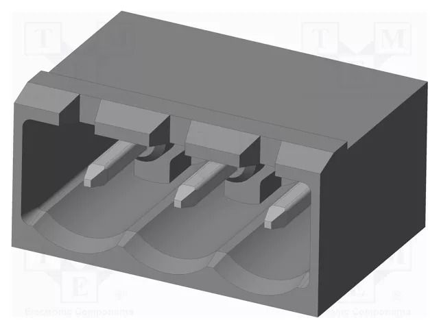 Connector: pluggable terminal block; socket; male; OQ; PIN: 3; THT AMPHENOL ANYTEK OQ0354810300G
