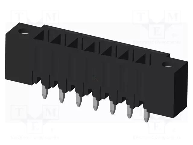 Connector: pluggable terminal block; socket; male; OQ; 10A; 300V AMPHENOL ANYTEK OQ071500D000G