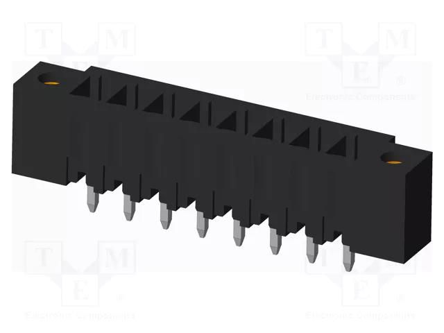 Connector: pluggable terminal block; socket; male; OQ; 10A; 300V AMPHENOL ANYTEK OQ083500D000G