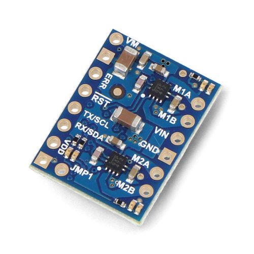 M2U550 - dual motor controller 22V/1,6A - UART interface - Pololu 5081 PLL-23642