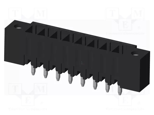 Connector: pluggable terminal block; socket; male; OQ; 10A; 300V AMPHENOL ANYTEK OQ081500D000G