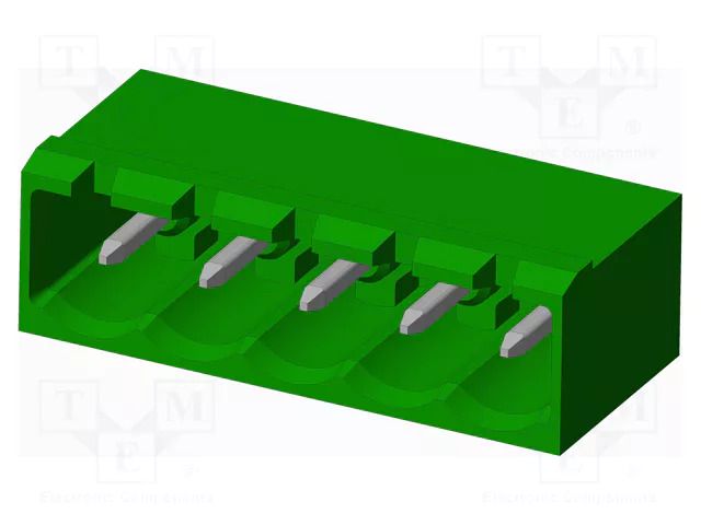 Connector: pluggable terminal block; socket; male; OQ; 20A; 300V AMPHENOL ANYTEK OQ0554510000G