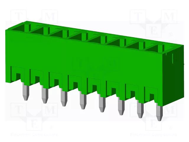 Connector: pluggable terminal block; socket; male; OQ; 10A; 300V AMPHENOL ANYTEK OQ0832500000G