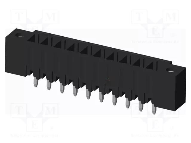 Connector: pluggable terminal block; socket; male; OQ; 10A; 300V AMPHENOL ANYTEK OQ101500D000G