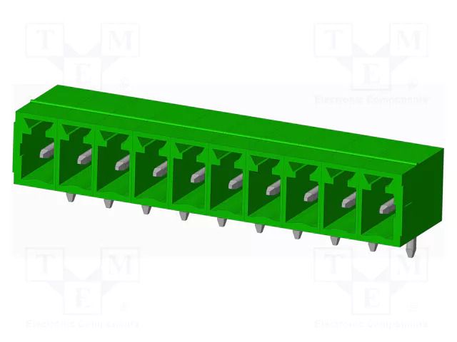 Connector: pluggable terminal block; socket; male; OQ; 10A; 300V AMPHENOL ANYTEK OQ1032510000G