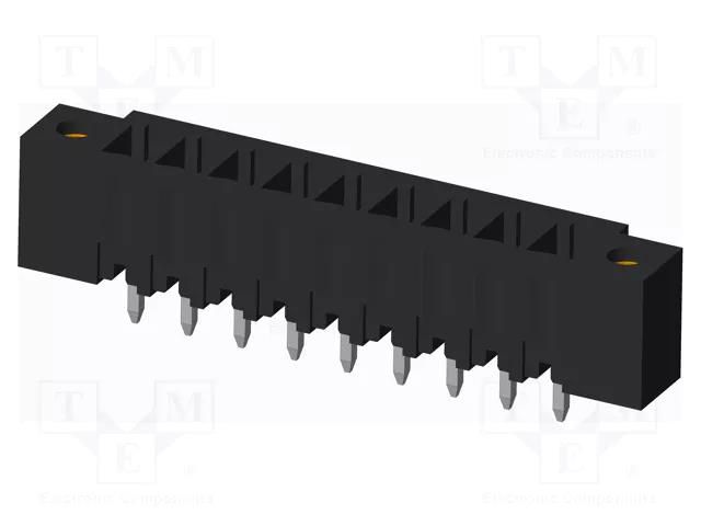 Connector: pluggable terminal block; socket; male; OQ; 10A; 300V AMPHENOL ANYTEK OQ093500D000G