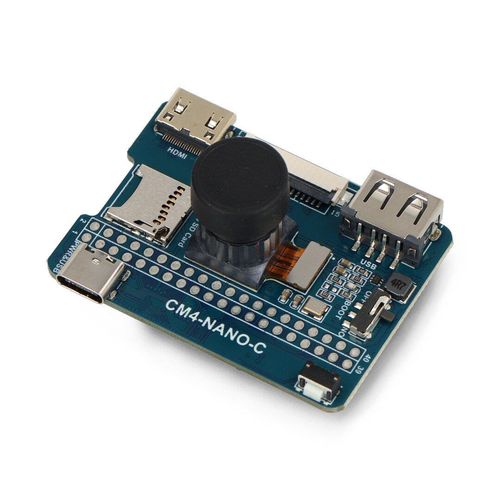 Nano Base Board (C) - lead expander with 8MPx camera for Raspberry Pi Compute Module 4 Lite/eMMC - Waveshare 23451 WSR-24605