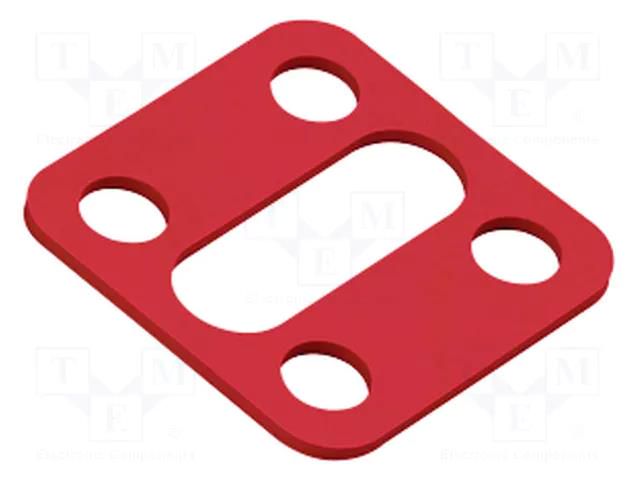 Accessories: gasket; 210; Gasket: silicone BINDER 16-8090-001