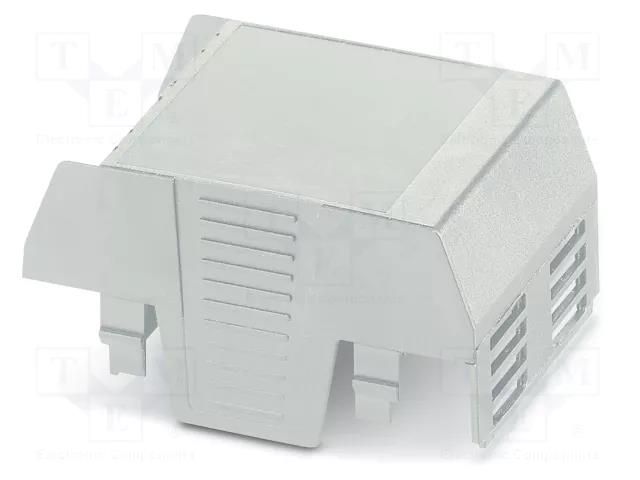 Cover; for enclosures; UL94HB; EH 52,5 FLAT; ABS; grey; 52.5mm PHOENIX CONTACT PH-2201822