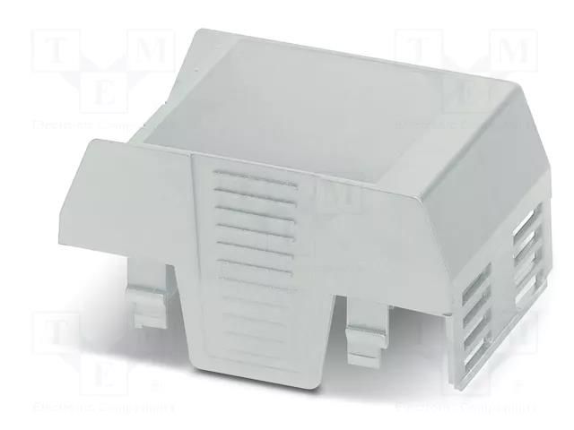 Cover; for enclosures; UL94HB; EH 45 FLAT; ABS; grey; 45mm PHOENIX CONTACT PH-2200789