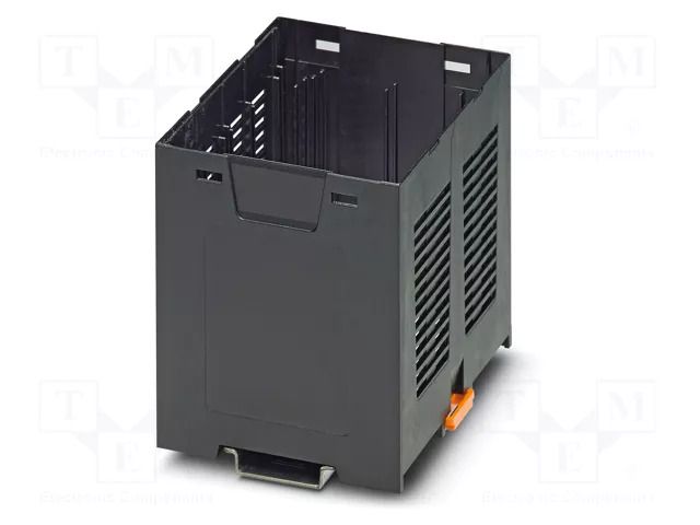 Enclosure: enclosure base; 90mm; ABS; black; UL94HB; EH 90 PHOENIX CONTACT PH-2201488