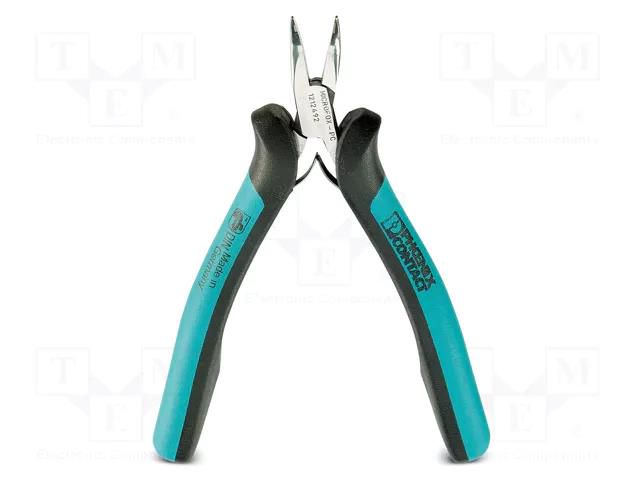 Pliers; curved,half-rounded nose; 120mm PHOENIX CONTACT PH-1212492