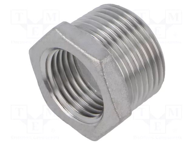 Nipple; threaded,reductive; max.10bar; 24mm PNEUMAT 2080-3/4-1/2-ES