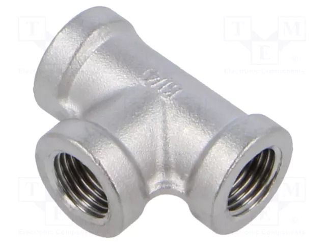 Threaded fitting; T-tap splitter; max.10bar; 38mm PNEUMAT 4000-1/4-ES