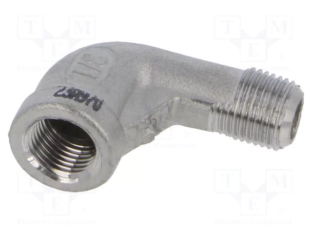 Threaded fitting; angled 90°; max.10bar PNEUMAT 5020-1/8-ES