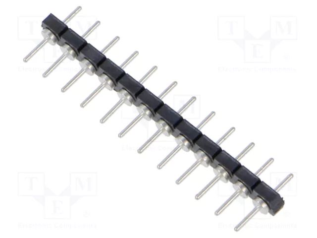 Connector: pin strips; pin header; male; PIN: 12; straight; THT SAMTEC BBL-112-T-E