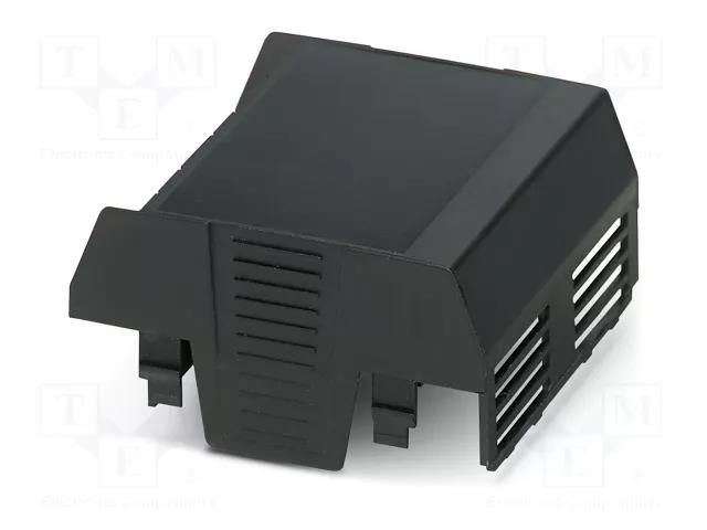 Cover; for enclosures; UL94HB; EH 67,5 FLAT; ABS; black; 67.5mm PHOENIX CONTACT PH-2201447