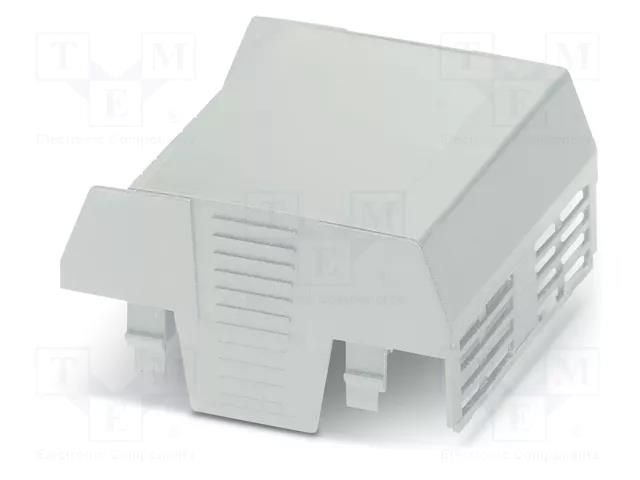 Cover; for enclosures; UL94HB; EH 70 FLAT; ABS; grey; 70mm PHOENIX CONTACT PH-2201825
