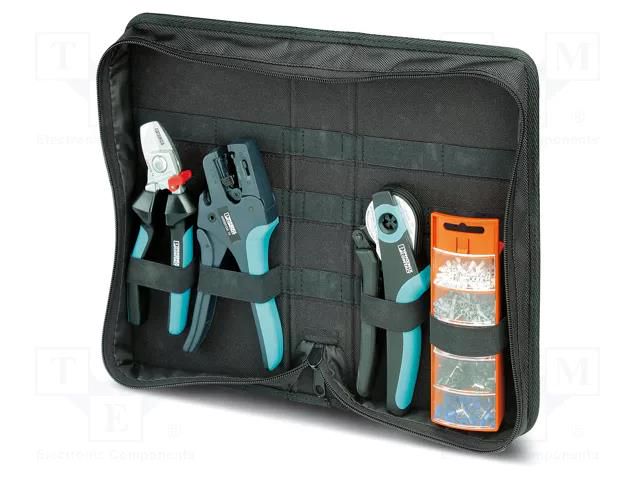 Kit: designed for terminal crimping; case PHOENIX CONTACT PH-1213999
