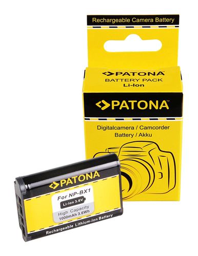 PATONA battery for Sony NP-BX1 NPBX1 DSC-RX100 DSC RX100 Sony BX1, PATONA 1130 4260284323905