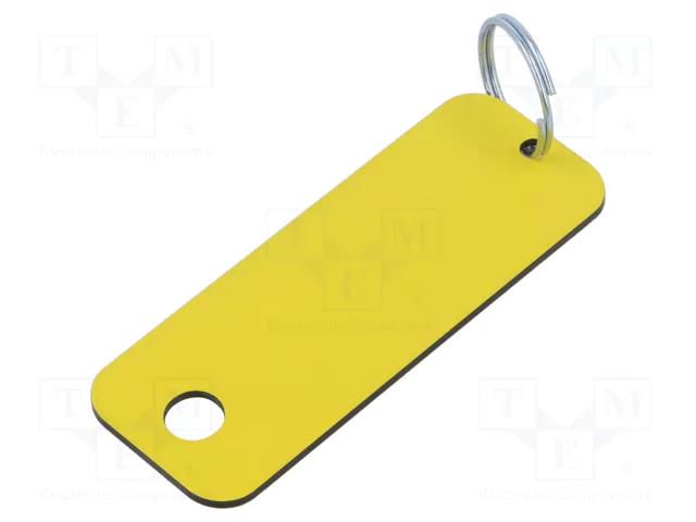 Bag: tag; keys LeanCraft ZNACZ-KLUCZ-80X30Y