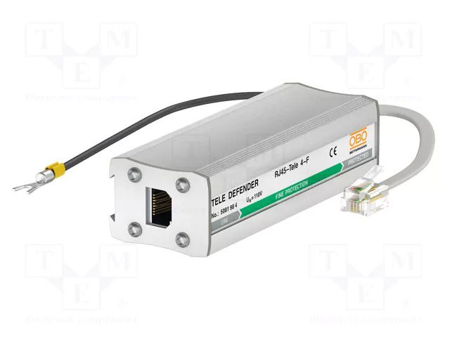 Surge arrester; Type 2+3; 4kA; 110VAC; -40÷80°C; IP40; 180VDC OBO BETTERMANN OBO-5081984