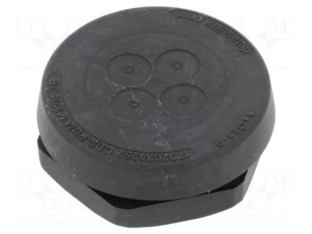 Multigate grommet; Holes no: 4; 3.5÷8.5mm; IP66 TECHNO THA.460.B4A.D