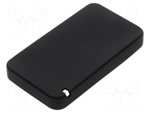 Silicone protector; 119.1x67.1x16mm; Colour: black TAKACHI TKC-CSSC115-CL-B