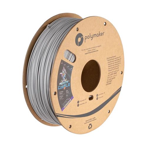 Filament Polymaker PolyLite CosPLA Version B 1,75mm 1kg - More durable - Grey PLM-25181 6938936707912